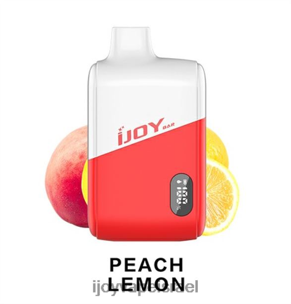 iJOY Bar IC8000 חַד פַּעֲמִי FLFJ6190 best iJoy flavor לימון אפרסק