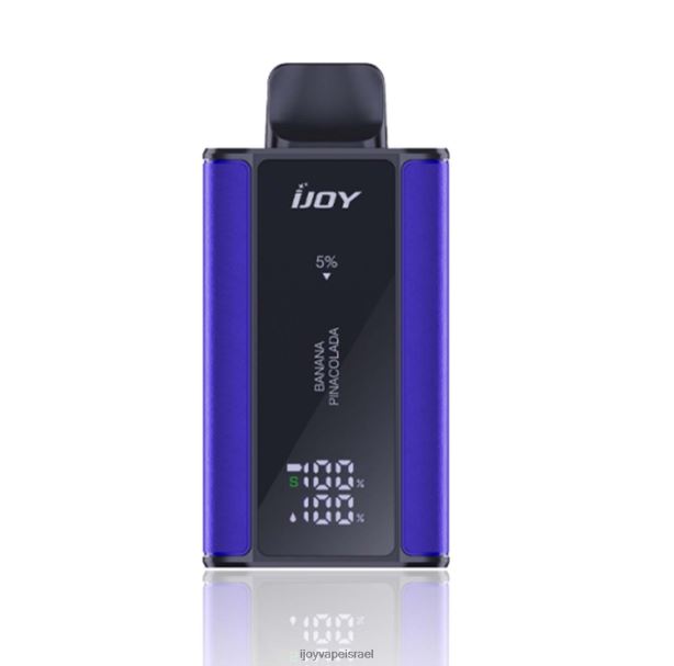 iJOY Bar Smart Vape 8000 שאיפות FLFJ627 iJoy vape eilat גומי לבן