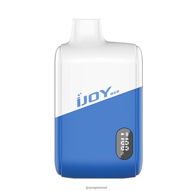iJOY Bar Smart Vape 8000 שאיפות FLFJ627 iJoy vape eilat גומי לבן
