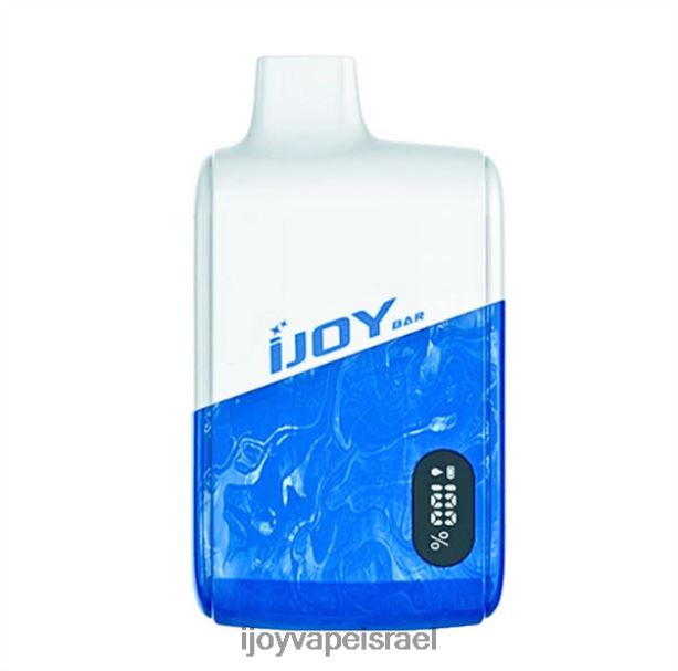 iJOY Bar Smart Vape 8000 שאיפות FLFJ64 iJoy vape price קרח אוכמניות
