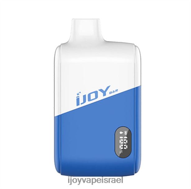 iJOY Bar Smart Vape 8000 שאיפות FLFJ66 iJoy vape review קרח כחול razz
