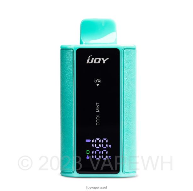 iJOY Bar Smart Vape 8000 שאיפות FLFJ69 iJoy review לימון דובדבן